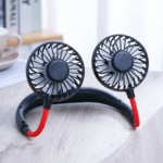 Hands-Free Neck Fan: Rechargeable, 360° Cooling for Hot Weather | Wearable Mini Fan