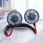 Hands-Free Neck Fan: Rechargeable, 360° Cooling for Hot Weather | Wearable Mini Fan