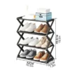 3 Layer Shoe Rack - Simple & Multifunctional Storage Solution